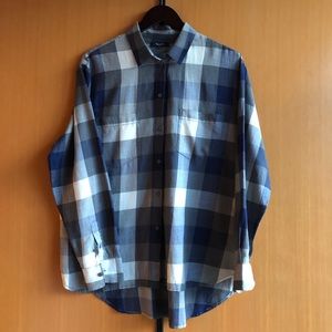 Madewell Boyfriend Button Down in Plaid